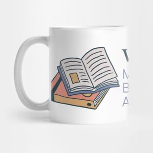 Book Addict Behavior Mug